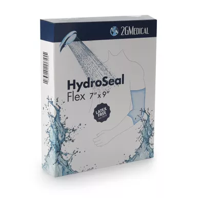 2G Medical LLC HS7X9 - IV Site Barrier Protector HydroSeal Flex 7 X 9 Inch Rectangle NonSterile