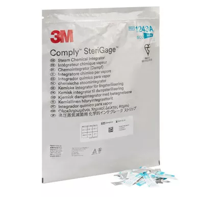3M 1243A - Comply™ SteriGage™ Sterilization Chemical Integrator Strip