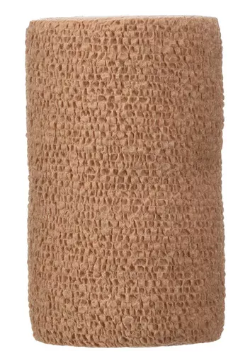 3M 2084 - Cohesive Bandage 3M™ Coban™ LF 4 Inch X 5 Yard Standard Compression Self-adherent Closure Tan NonSterile