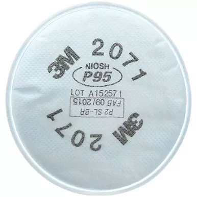 3M Particulate Filter 2071, P95, 2 Filters