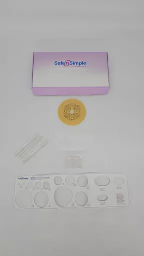9" Drainable One Piece Pouch, Standard Wear, Cut-to-Fit, Transparent, With Soft Tail Closure