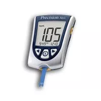 Abbott 57599881401 - Blood Glucose and Ketone Meter Precision Xtra 5 Second Glucose, 10 Second Ketones Results Stores up to 450 Results No Coding Required