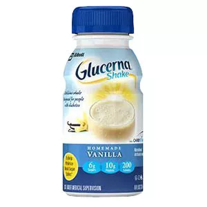 Abbott 57801 - Oral Supplement Glucerna Shake Vanilla Flavor Liquid 8 oz. Bottle