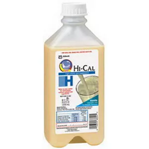 Abbott 58253 - Oral Supplement Hi-Cal Vanilla Flavor Liquid 33.8 oz. Bottle