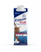 Abbott 64911 - Oral Supplement Ensure Plus Therapeutic Nutrition Milk Chocolate Flavor Liquid 8 oz. Carton
