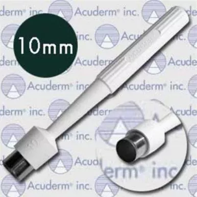Acuderm P1025 - Biopsy Punch Acu-Punch Dermal 10 mm OR Grade