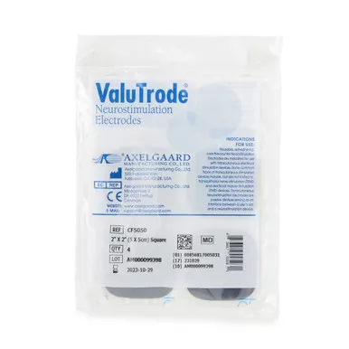 Axelgaard Manufacturing CF5050 - ValuTrode Cloth Electrotherapy Electrode For TENS, NMES, and FES Units