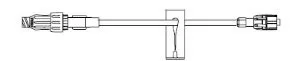 B. Braun 470108 - IV Extension Set Caresite Needle-Free Port Standard Bore 6 Inch Tubing Without Filter Sterile