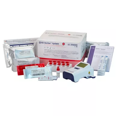 BD 256040 - Respiratory Test Kit BD Veritor™ System Strep A Test 30 Tests CLIA Waived