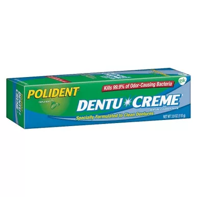 BDC 31015809206 - Denture Cleaner Polident Dentu-Creme Mint Flavor