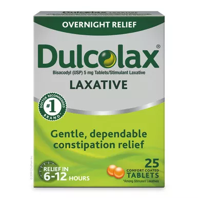 Boehringer Ingelheim 81421002002 - Laxative Dulcolax Tablet 25 per Box 5 mg Strength Bisacodyl USP