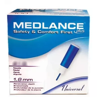 Cambridge Sensors USA 921-21 - Safety Lancet Medlance 21 Gauge Retractable
