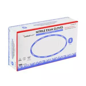 Cardinal Health 88RT100S - Cardinal Health FLEXAL Touch Nitrile Exam Gloves, Powder-Free, Small - 3.1 MIL