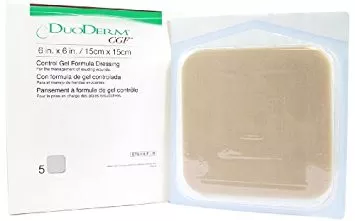 ConvaTec 187661 - Hydrocolloid Dressing DuoDERM CGF 6 X 6 Inch Square Sterile