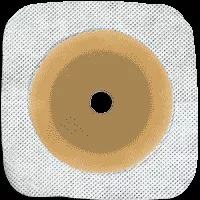 ConvaTec 405476 - Ostomy Barrier Esteem synergy Precut, Standard Wear Stomahesive White Tape Small Flange Esteem Synergy™ System Hydrocolloid 1 Inch Opening 4 X 4 Inch