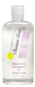 Donovan Industries NR08 - Rinse-Free Shampoo and Body Wash DawnMist 8 oz. Flip Top Bottle Scented