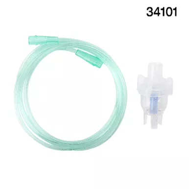 Dynarex 34101 - Small Volume Nebulizer 6cc Cup w/ 7' (2.1 m) Tubing