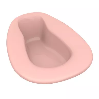 Dynarex Bed Pan - Stackable, Mauve