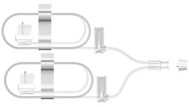 EMED Technologies SUB-212-G24 - Subcutaneous Infusion Set Sub-Q 24 Gauge X 2 12 mm 36 Inch Tubing Without Port