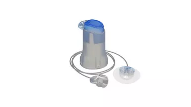 Extended Infusion Set Clear, 6mm Cannula, 32" Tubing, 1 Pack