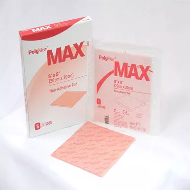 Ferris 1088 - Silver Foam Dressing PolyMem MAX 8 X 8 Inch Square Sterile