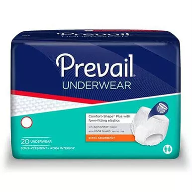 First Quality NUU512 - Prevail Nu-Fit Underwear, Medium (34 in - 46 in)