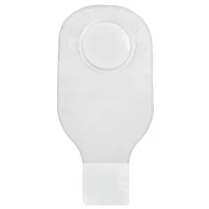 Genairex 7312134 - Securi-T USA 12" Drainable Pouch Transparent 1 Curved Tail Closure, 7312134