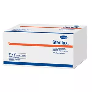 Hartmann 56850000 - Sterilux Non-Sterile Premium Gauze Sponge 4" x 4", 8-Ply