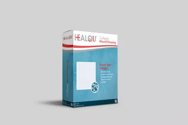 Healqu 9023344 - HEALQU Collagen Wound Dressing 4x4