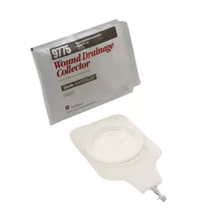 Hollister 9775 - Wound Drainage Collector without Barrier, Medium, Translucent