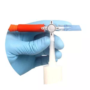 ICU Medical M9000T - Lopez Valve Closed Enteral Tube Valve with Tethered Cap