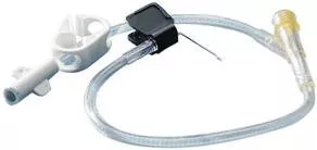 Kawasumi Labs PI04000 - Huber Infusion Set Kawasumi 20 Gauge 3/4 Inch 8 Inch Tubing Without Port