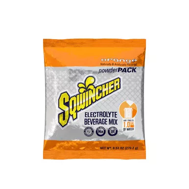 Kent Elastomer Products 159016004 - Oral Electrolyte Solution Sqwincher Powder Pack Orange Flavor 9.53 oz. Electrolyte