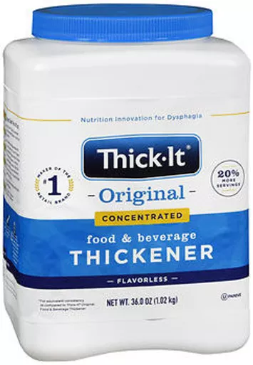 Kent Precision J587-C6800 - Food and Beverage Thickener Thick-It Original Concentrated 36 oz. Canister Unflavored Powder IDDSI Level 0 Thin