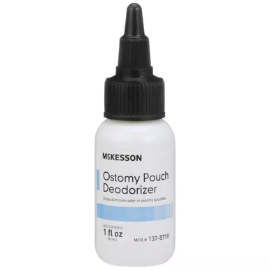 McKesson 137-5719 - Ostomy Appliance Deodorant McKesson 1 oz., Dropper Bottle, Unscented