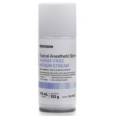 McKesson 140-MED - McKesson Pentafluoropropane / Tetrafluoroethane Medium Stream 115 mL