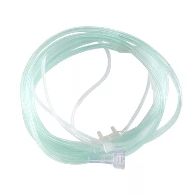 McKesson 16-0503 - ETCO2 Nasal Cannula McKesson Adult Curved Prong / NonFlared Tip 7 Foot Tubing