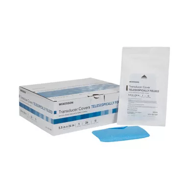 McKesson 16-1401 - Ultrasound Transducer Cover Kit McKesson 5-1/2 X 24 Inch Polyurethane Sterile Folded