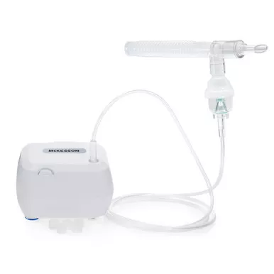 McKesson 16-3655LT - McKesson Brand Compressor Nebulizer System Small Volume Medication Cup Adult / Pediatric Mouthpiece Delivery