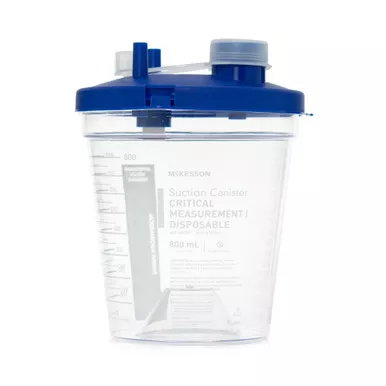 McKesson 16-43208-05 - Suction Canister McKesson 800 mL Pour Lid