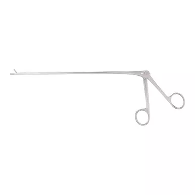 McKesson 43-1-1482 - Biopsy Punch Forceps McKesson Argent™ Kevorkian 9-3/4 Inch Length OR / Surgical Grade German Stainless Steel NonSterile NonLocking Finger Ring Handle Straight 3 X 9.7 mm Bite