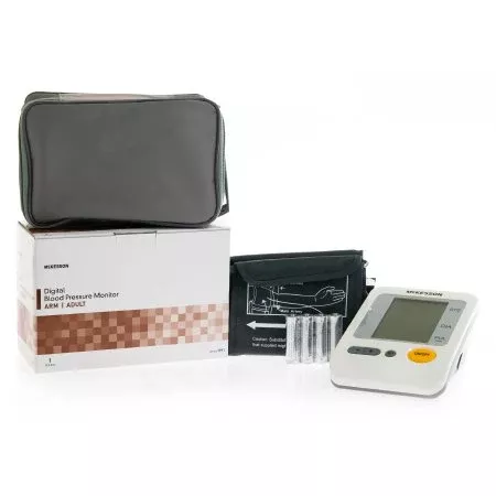 McKesson Home Automatic Digital Blood Pressure Monitor McKesson Brand Medium Nylon 23 - 40 cm Desk Model - Case of 24 - 1991-CS