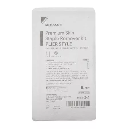 McKesson Skin Staple Removal Kit McKesson - Case of 50 - 241-CS