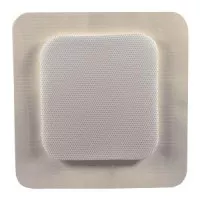 Medipurpose MP1515PFCAG - MediPlus-Comfort Foam Border Ag Island Dressing, 6" x 6", Pad Size 4" x 4"