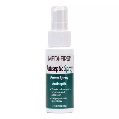 Medique Products 24402 - Antiseptic BZK (Benzalkonium Chloride) Medi-First Topical Liquid 2 oz. Spray Bottle