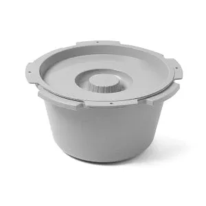 Medline Commode Buckets - Replacement Commode Pail with Lid - G222-0903
