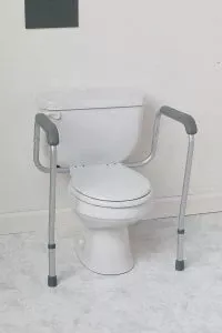 Medline Commode Safety Rails Bracket - Bracket for Toilet Safety Rails - MDS86100BRT
