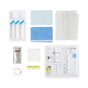 Medline Continuous Epidural Trays - Continuous Epidural Tray, 17G X 3.5" Tuohy Needle, 19G Reinforced Catheter, with Pharmaceuticals - PAIN9025