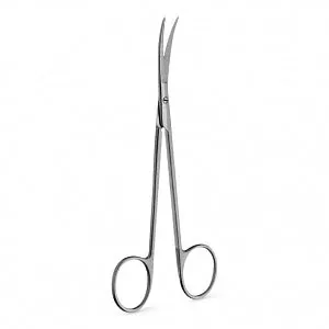 Medline Cooley Neonatal Scissors - 5.75" (14.6 cm) Cooley Neonatal Scissors - MDS0422011