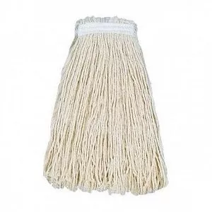 Medline Cotton Blend Floor Mops - MOP, COTTON, BLEND, 20 OZ, CUT END, WHITE - GSC60120
